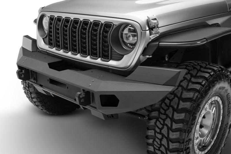 Jeep Wrangler JL Bumper - Front - Go Rhino - Trailline - Textured Black - `18-`26